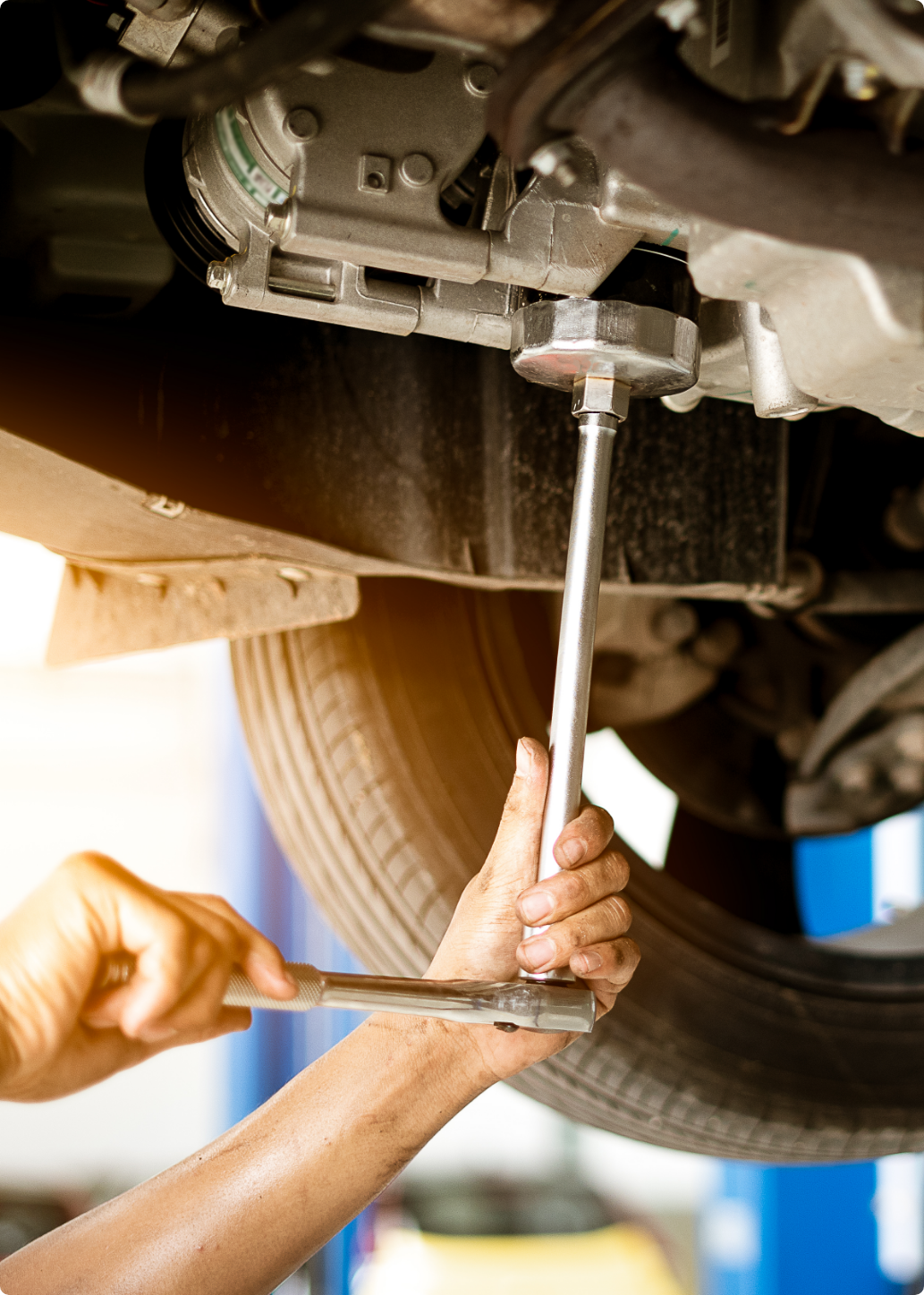 mechanic-is-turning-nut-fix-car-garage-repair-service